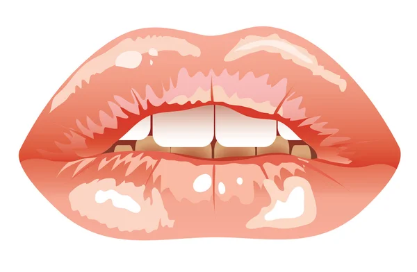 Sexy Lippen. eps — Stockvektor