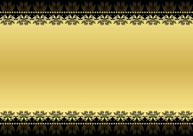 Black and gold clipart