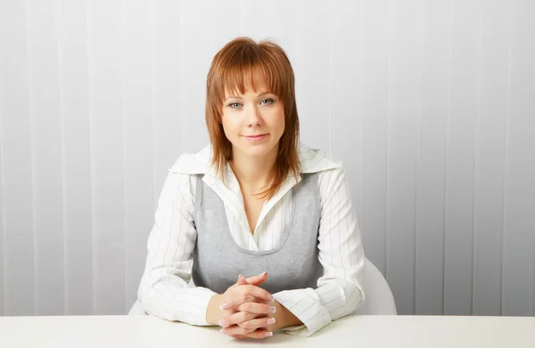 Businesswoman in office — Stock Photo, Image