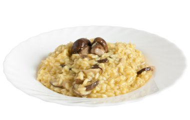 Porcini mantarlı risotto.