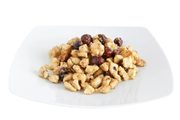 Chicken with nuts — Stock Photo, Image