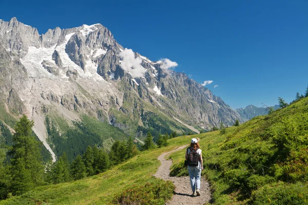 Hiking in Ferret Valley — Stock Photo, Image