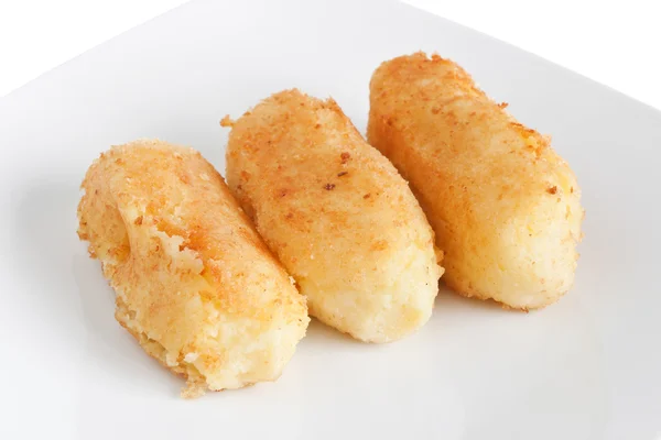 Crocchette di patate primo piano — Foto Stock