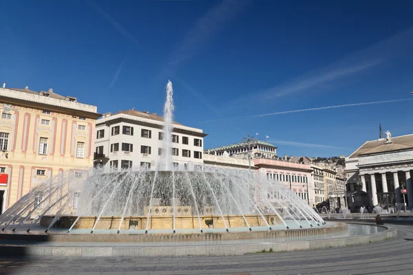 Place De Ferrari à Gênes, Italie — Photo