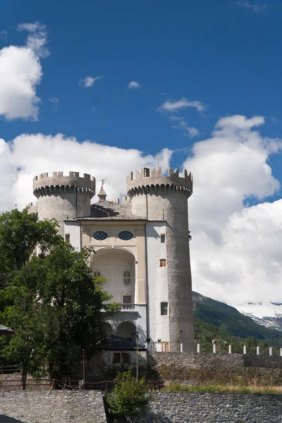 Aymavilles kastély, Olaszország — Stock Fotó