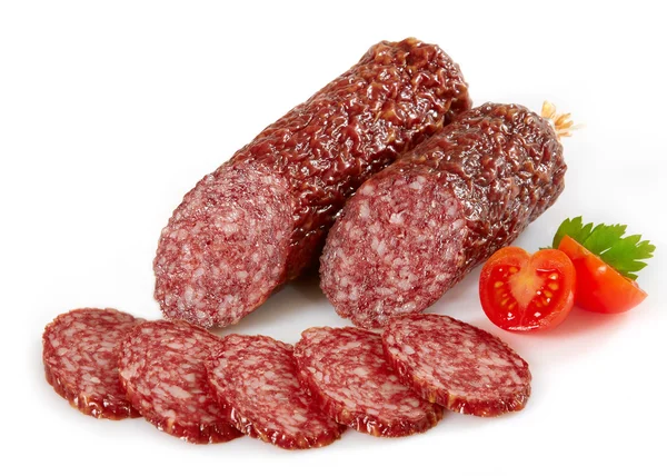Salami sausage — Stock Photo, Image