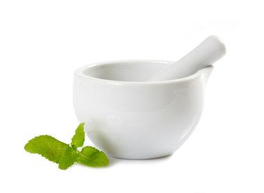 White pestle clipart