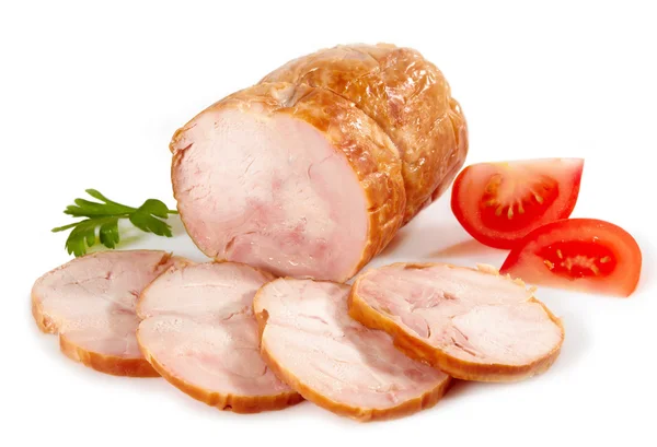 Chicken meat sausage — Stock Photo, Image