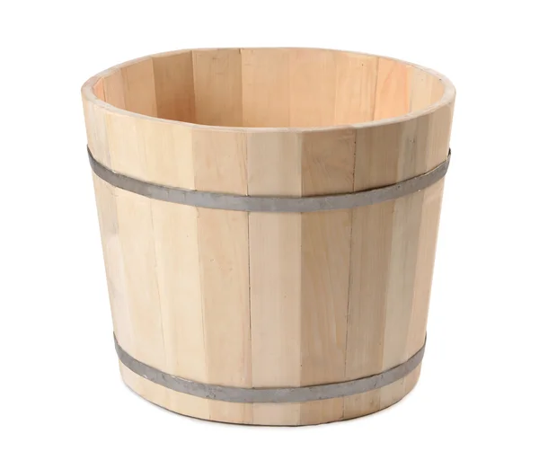 stock image Wooden bucket