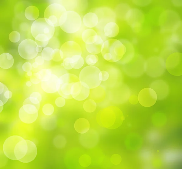 stock image Beautiful green bokeh background