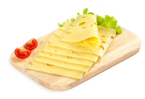 Sýrové plátky — Stock fotografie