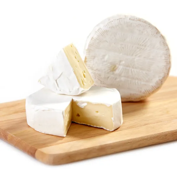 法国布里乳酪和卡门乳酪 — 图库照片