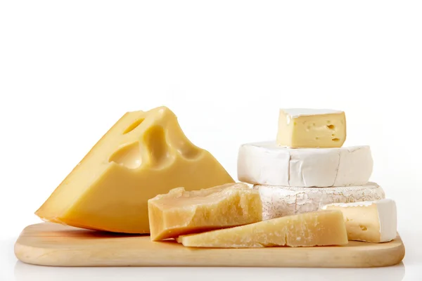 Různé druhy sýrů — Stock fotografie