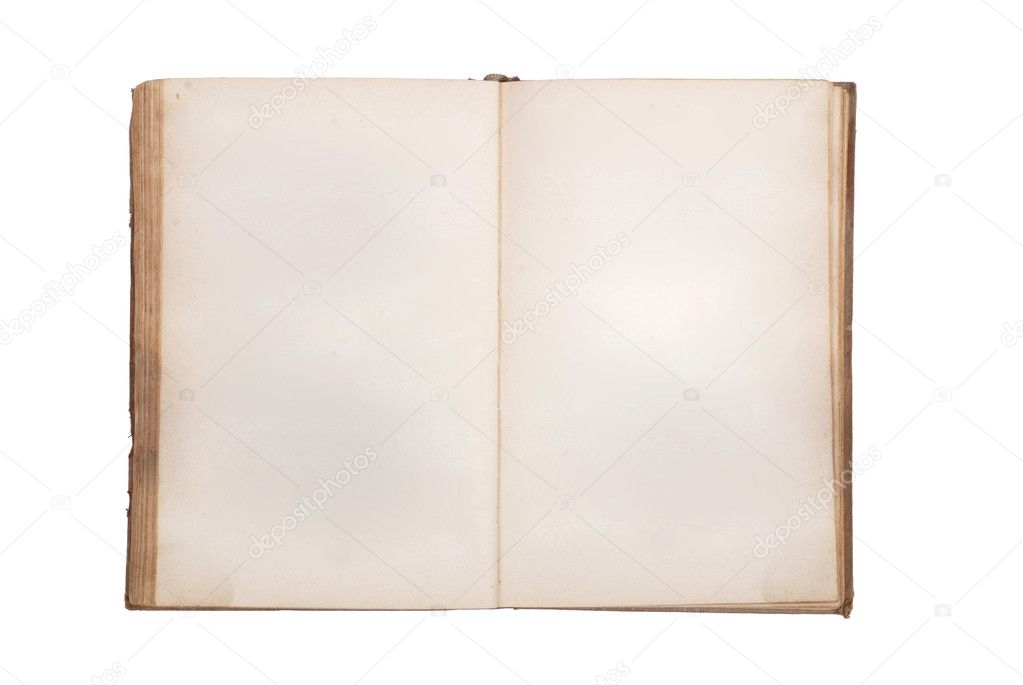 old book blank page