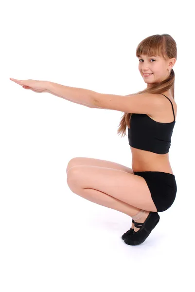 Fitness dívka — Stock fotografie