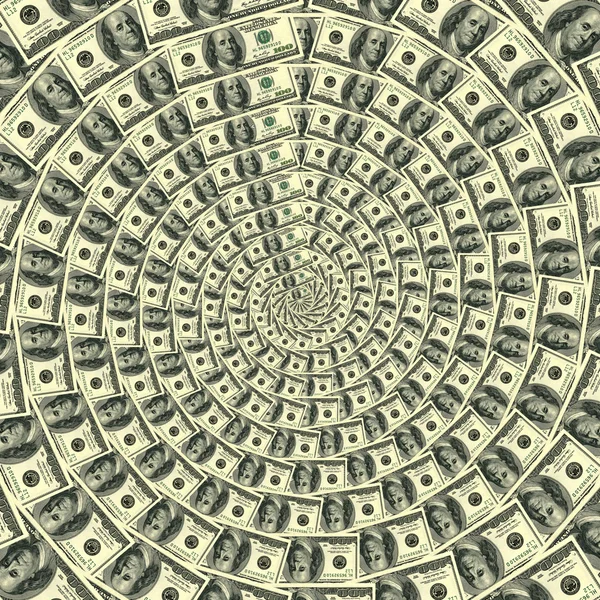 Circulaire sieraad 100 dollar — Stockfoto