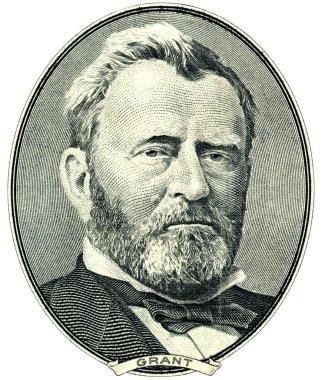 Ulysses S. Grant portrait cutout clipart