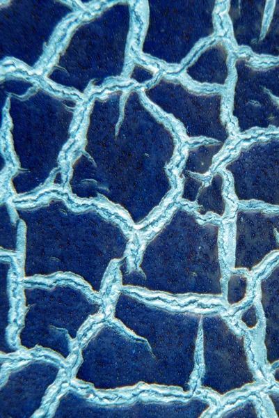 Cracky viejas texturas azules — Foto de Stock