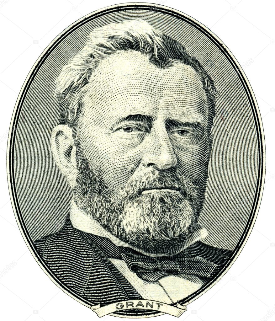 Ulysses S. Grant portrait cutout