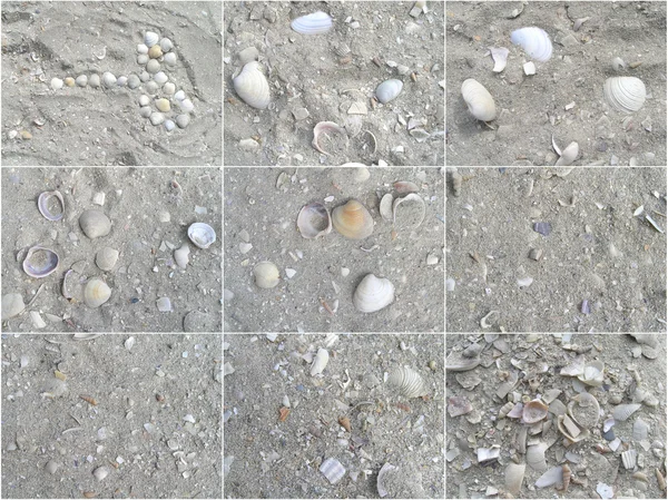 stock image Texture of beach sea sand