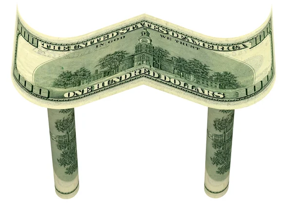 Money roof from any disaster — Stock Photo, Image