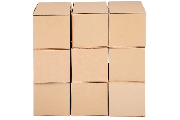 Scatole di cartone — Foto Stock