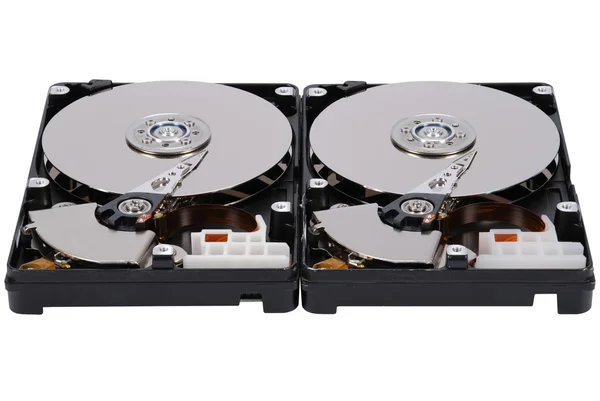 Two open HDD — Stock Photo, Image