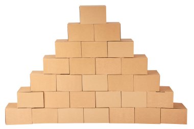 gelen kutuları karton boxes.pyramid