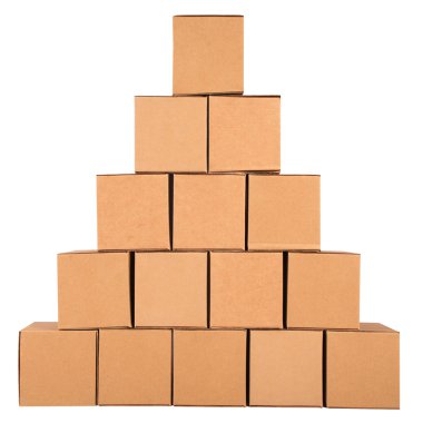 gelen kutuları karton boxes.pyramid