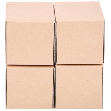 karton kutular. kutularından piramit