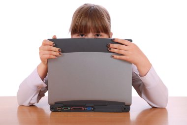 laptop için kız gizli