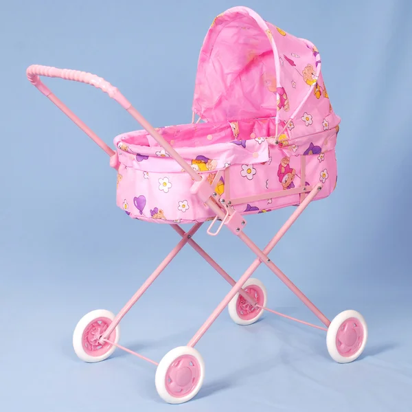 stock image Toy baby buggy