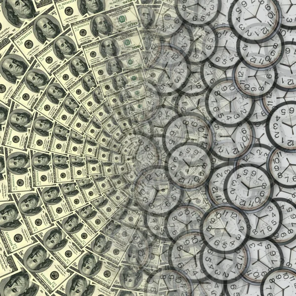 Zeit - Geld — Stockfoto