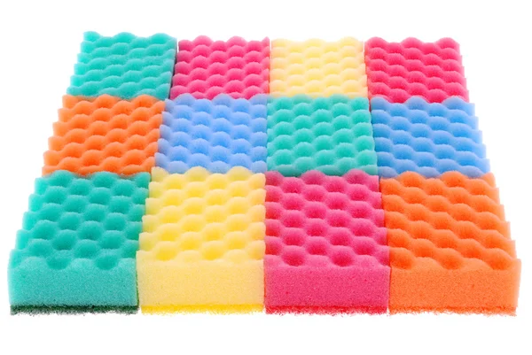 Colored sponges — Stock Photo, Image