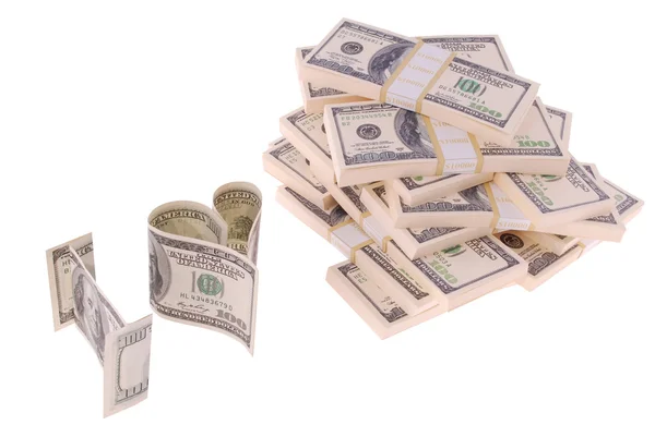 Imágenes conceptuales "Me encanta el dinero " — Foto de Stock