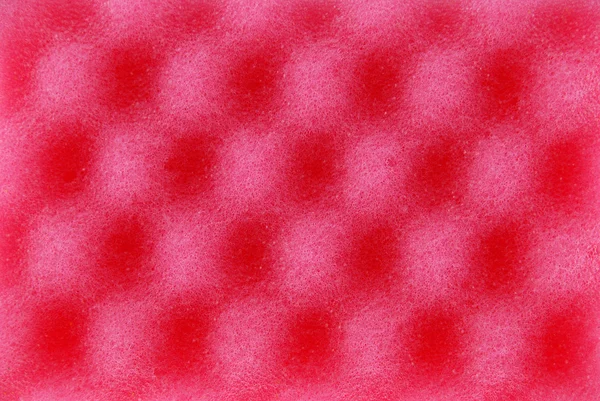 Espuma de celulose de textura vermelha esponja — Fotografia de Stock