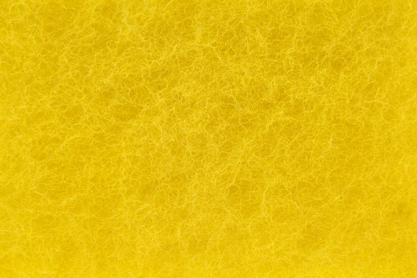 Žlutá textury celulózy pěnová houba — Stock fotografie