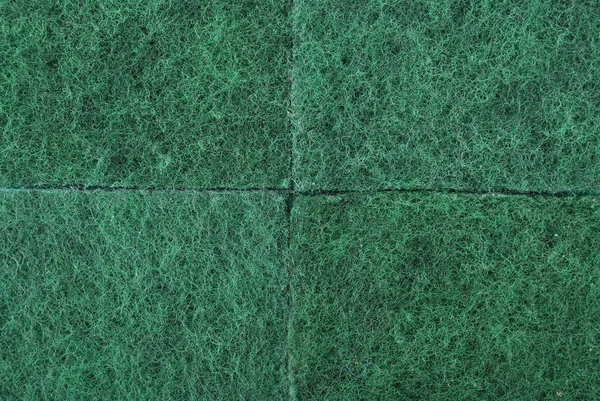 Green texture cellulose foam sponge — Stock Photo, Image