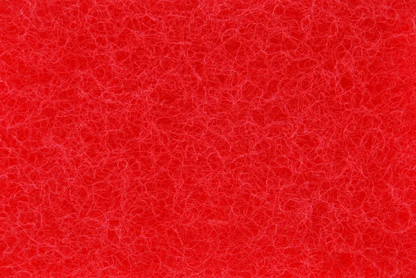 Röd textur cellulosa skum svamp — Stockfoto