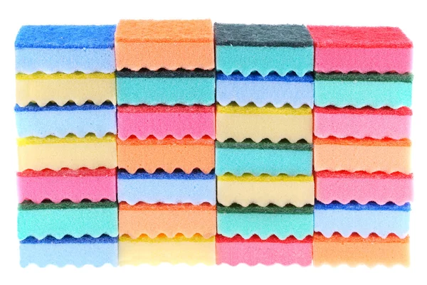 Esponjas coloridas — Fotografia de Stock