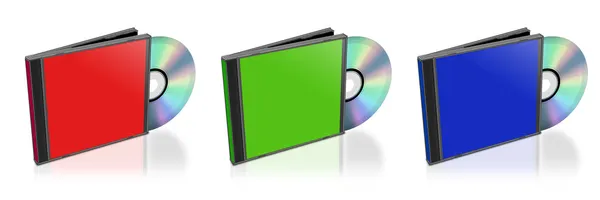 CD и Case — стоковое фото