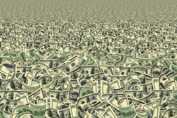 Terra do dinheiro — Fotografia de Stock