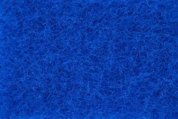 Modrá textura celulózy pěnová houba — Stock fotografie