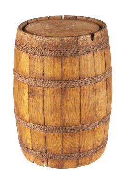 Wooden barrel clipart