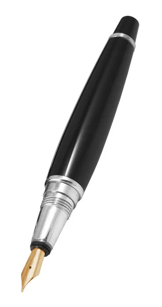 Black fountain pen — Stock Photo, Image