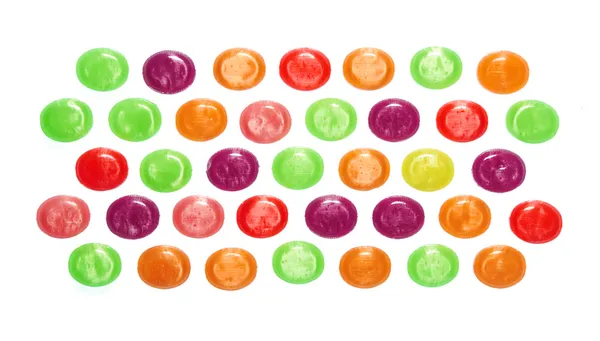 여러 다채로운 캔디 — 스톡 사진
