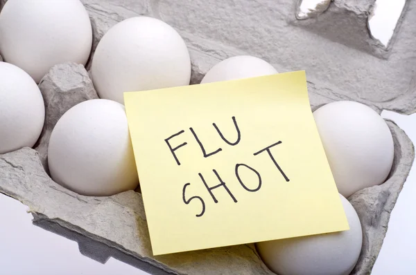 Tiro de gripe — Fotografia de Stock