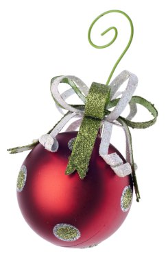 Festive Holiday Ornament clipart