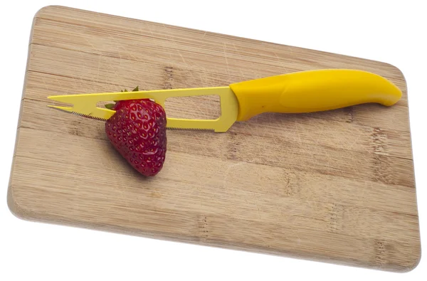 Sliced Strawberry — Stock Photo, Image