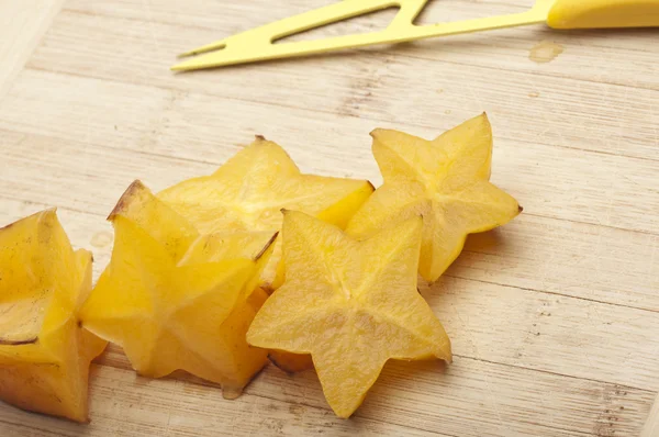 Carambola Starfruit — Fotografie, imagine de stoc